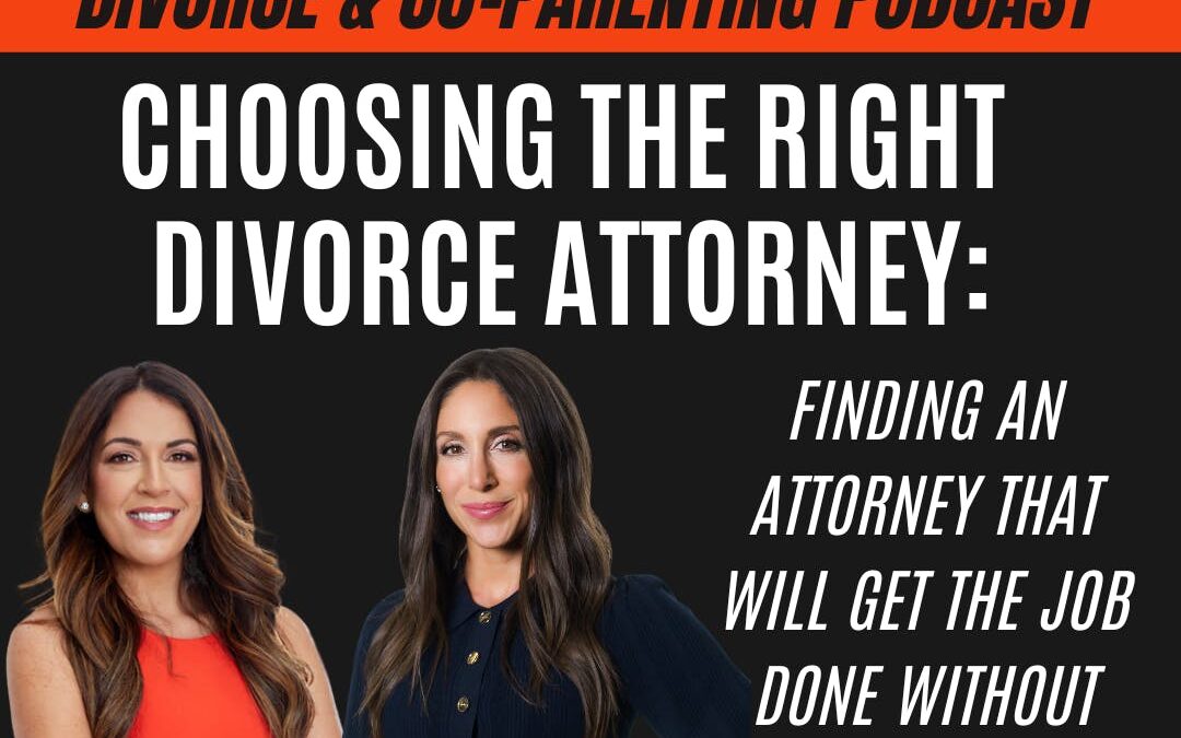 Choosing the Right Divorce Attorney: Finding an Attorney That Will Get the Job Done Without Making Life Harder; with guest Hailee Zabrin